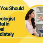 Woman consulting a lady gynecologist at a gynecologist hospital in Mumbai for women’s health care.