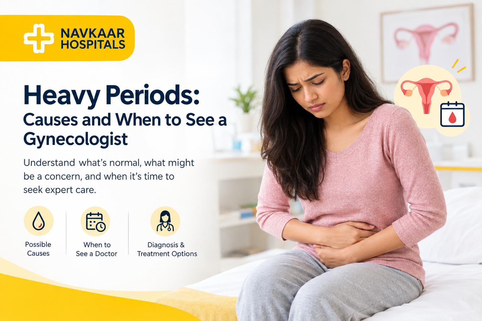 Heavy periods causes and heavy menstrual bleeding when to see a gynecologist